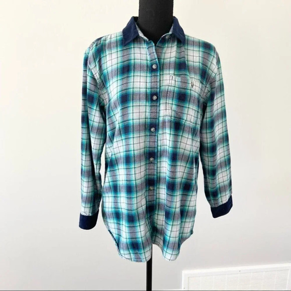 Eddie Bauer Fremont  Flannel Corduroy Shirt - Picture 3 of 16
